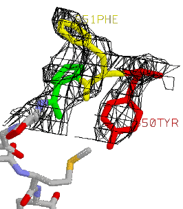 electron density map